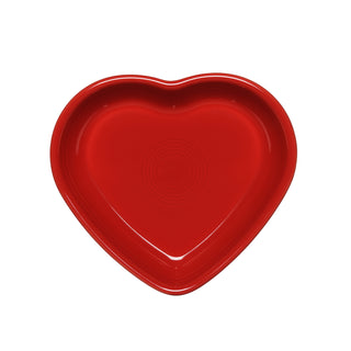 Fiesta 7 1/2 Inch Medium Heart Shaped Bowl 17 OZ - bowls Made in America by The Fiesta Tableware Company