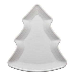 Fiesta Tree Shaped Plate 10 1/8 Inch - plates Made in America by The Fiesta Tableware Company