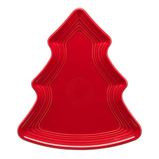 Fiesta Tree Shaped Plate 10 1/8 Inch - plates Made in America by The Fiesta Tableware Company