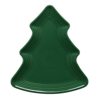Fiesta Tree Shaped Plate 10 1/8 Inch - plates Made in America by The Fiesta Tableware Company