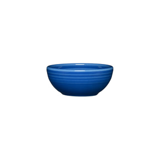 The Fiesta 3 3/4 Inch Mini Bowl, 5 oz, by Fiesta, features a smooth, glossy lapis ceramic finish and is shown centered on a white background.