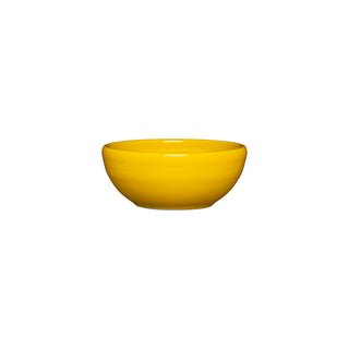 A Fiesta 3 3/4 Inch Mini Bowl in daffodil, 5 oz, is centered on a white background.