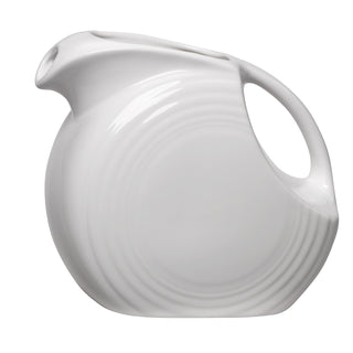 Large Disk Pitcher - pitchers, carafes and teapots Made in America by The Fiesta Tableware Company