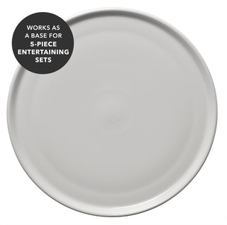 Fiesta 12 Inch Round Baking and Serving Platter - bakeware Made in America by The Fiesta Tableware Company