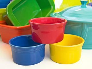 Fiesta 8 OZ Ramekin 4 Inch - bakeware Made in America by The Fiesta Tableware Company