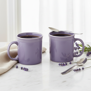 Lavender Java Mugs - No Steam