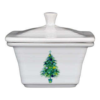 Fiesta Blue Christmas Tree Gift Box