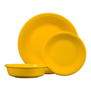 3pc Classic Place Setting - Fiesta Factory Direct