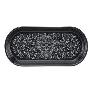 Small Bread Tray SKULL AND VINE - Fiesta Factory Direct