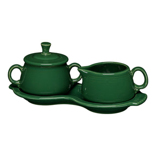 Sugar and Cream Tray Set - countertop accessories Made in America by The Fiesta Tableware Company