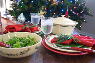 Large Christmas Tree Bistro Bowl - Fiesta Factory Direct