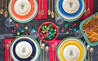 Christmas Tree Appetizer Plate - Fiesta Factory Direct
