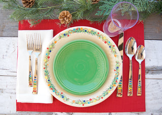 Christmas Tree Dinner Plate - Fiesta Factory Direct