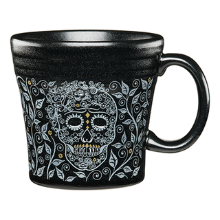 Tapered Mug SKULL AND VINE - Fiesta Factory Direct